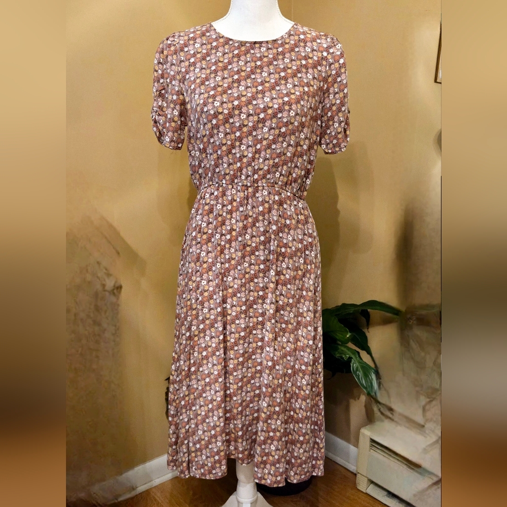 Mimi Chica Y2K Floral Midi Dress